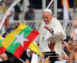 Pope Francis preaches forgiveness in first public Mass in Myanmar