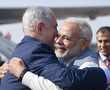 PM Modi welcomes "friend" Netanyahu with open arms