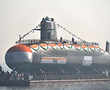 Indian Navy launches third Scorpene class submarine Karanj