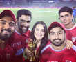 Preity Zinta bonds with the boys Yuvi-Gayle