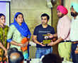 Gautam Gambhir spends time with families of martyrs