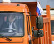 Trucker Putin opens Russia bridge link with annexed Crimea