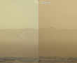 NASA's Curiosity rover captures images of Martian dust storm