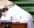 Rahul Gandhi's 'jhappi' for PM Modi in Lok Sabha