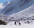 River freezes in Himachal Pradesh as temperature dips