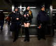 New York freezes during annual No Pants Subway Ride