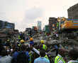 Dozens of children trapped in collapsed Lagos building