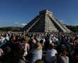 Mystics, selfie-seekers celebrate spring at Mexico pyramids
