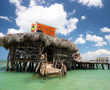 This floating bar in the Caribbean Sea is looking for a bartender