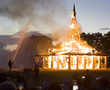 Temple memorial to Florida shooting victims is set ablaze