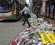 Hong Kong police clear streets as protesters move to park