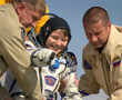 Soyuz capsule returns station crew to Earth after 204 days in space