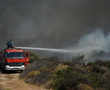 Firefighters contain major blaze near Athens