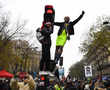 Over half a million march as France is paralysed by strike