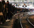 Traffic jams choke Paris as pension strikes hobble trains