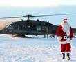 Santa gets chopper ride to remote Alaska village