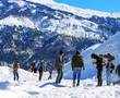 Several parts of North India turn white after snowfall