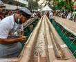 World's 'longest' cake, courtesy 1,500 Kerala bakers, chefs