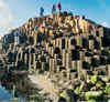 The 40,000-odd basalt formations at the Giant's Causeway in Northern Ireland