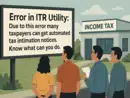 Error in ITR utility: Penal interest is automatically getting added to taxpayers who don’t have to pay advance tax, check the details