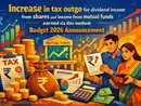 Higher income tax on dividend income from shares and income from mutual funds if earned via this method; announced in Budget 2026
