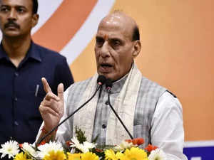 Rajnath holds talks with Dutch defence minister:Image