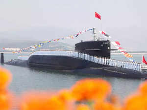 China launches first of the 8 Hangor-class submarine built for Pakistan:Image