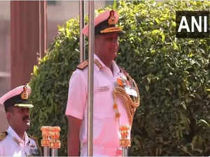 Vice Admiral K Swaminathan assumes charge as vice chief of Navy:Image