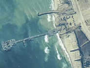 US military says first aid shipment has been sent across newly built pier into Gaza Strip:Image