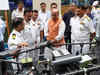 Remain prepared to deal with any situation: Rajnath Singh to top naval commanders:Image