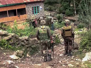 Search ops by security forces lead to exchange of fire with militants in Jammu and Kashmir Kishtwar:Image