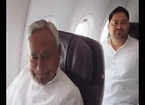 Tejashwi Yadav drops a big hint over INDI govt formation at the Centre after flight with Nitish Kumar to Delhi