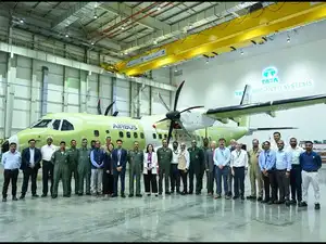 Tata, Airbus conduct first test flight of maiden 'Made in India' C295 military transport aircraft:Image