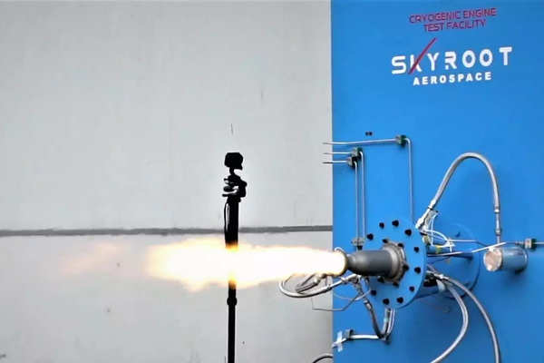 Space startup Skyroot's rocket engine successfully tested at ISRO facility