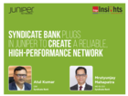 Syndicate Bank creates a reliable, high-performance enterprise network