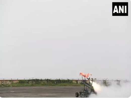 High-speed expendable aerial target 'ABHYAS' successfully completes development trials