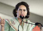 "Will deposit Rs 8500 in women's accounts every month from July," says Priyanka Gandhi
