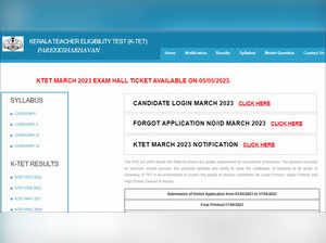 KTET 2023 Exam dates rescheduled, Admit card to be released soon at ktet.kerala.gov.in; Check details