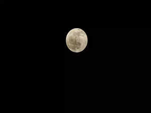 Penumbral lunar eclipse seen over Nepal sky