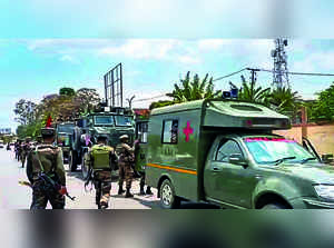 Sporadic Violence in Manipur and Meghalaya