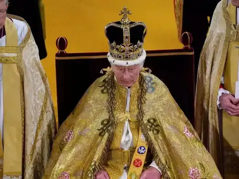 Lavish coronation ceremony