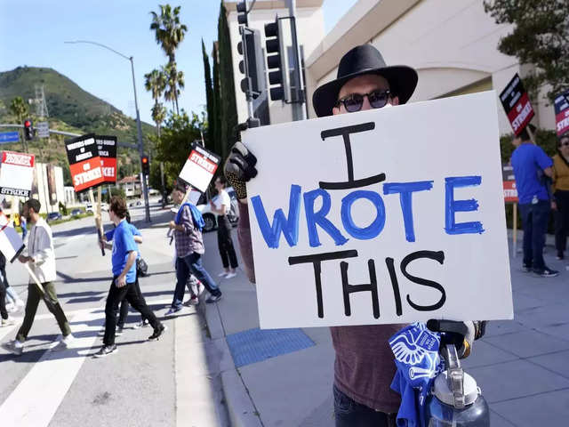 ​Hollywood writer's strike: Screenwriters take aim at ChatGPT
