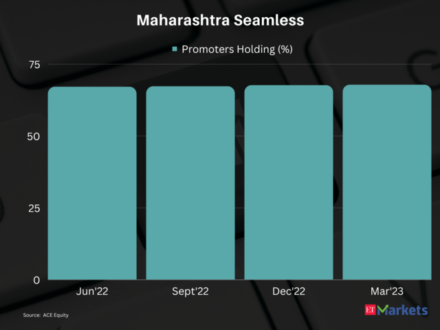 Maharashtra Seamless | 1-year price return: 38%