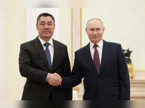Russia Kyrgyzstan's President