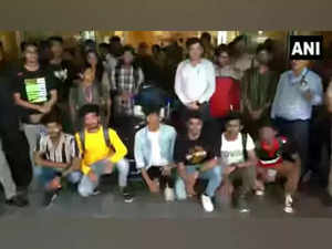 Manipur violence: Maharashtra students from Manipur arrive at Mumbai airport in special flight