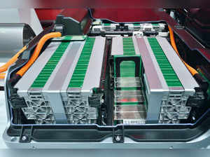 electric car battery istock