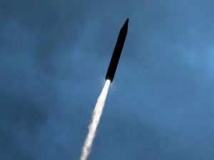 long-range ballistic missile