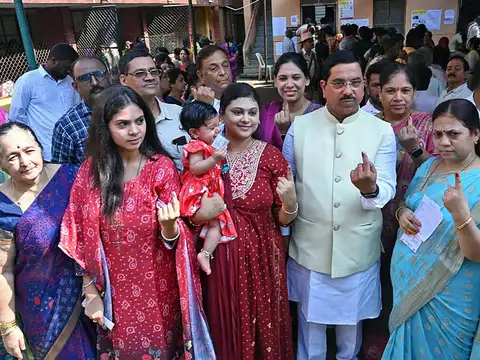 ​Pralhad Joshi in Hubbali​
