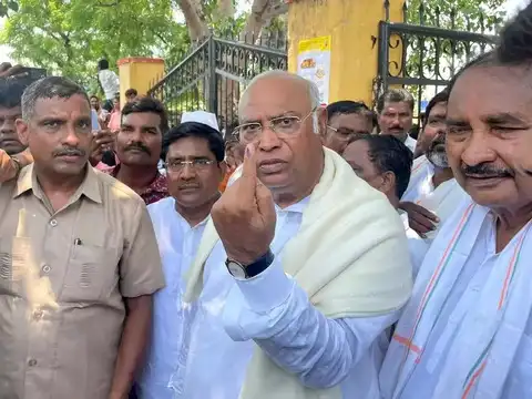 ​Mallikarjun Kharge in Kalaburagi