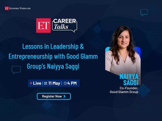 ET Career Talks Naiyya Saggi